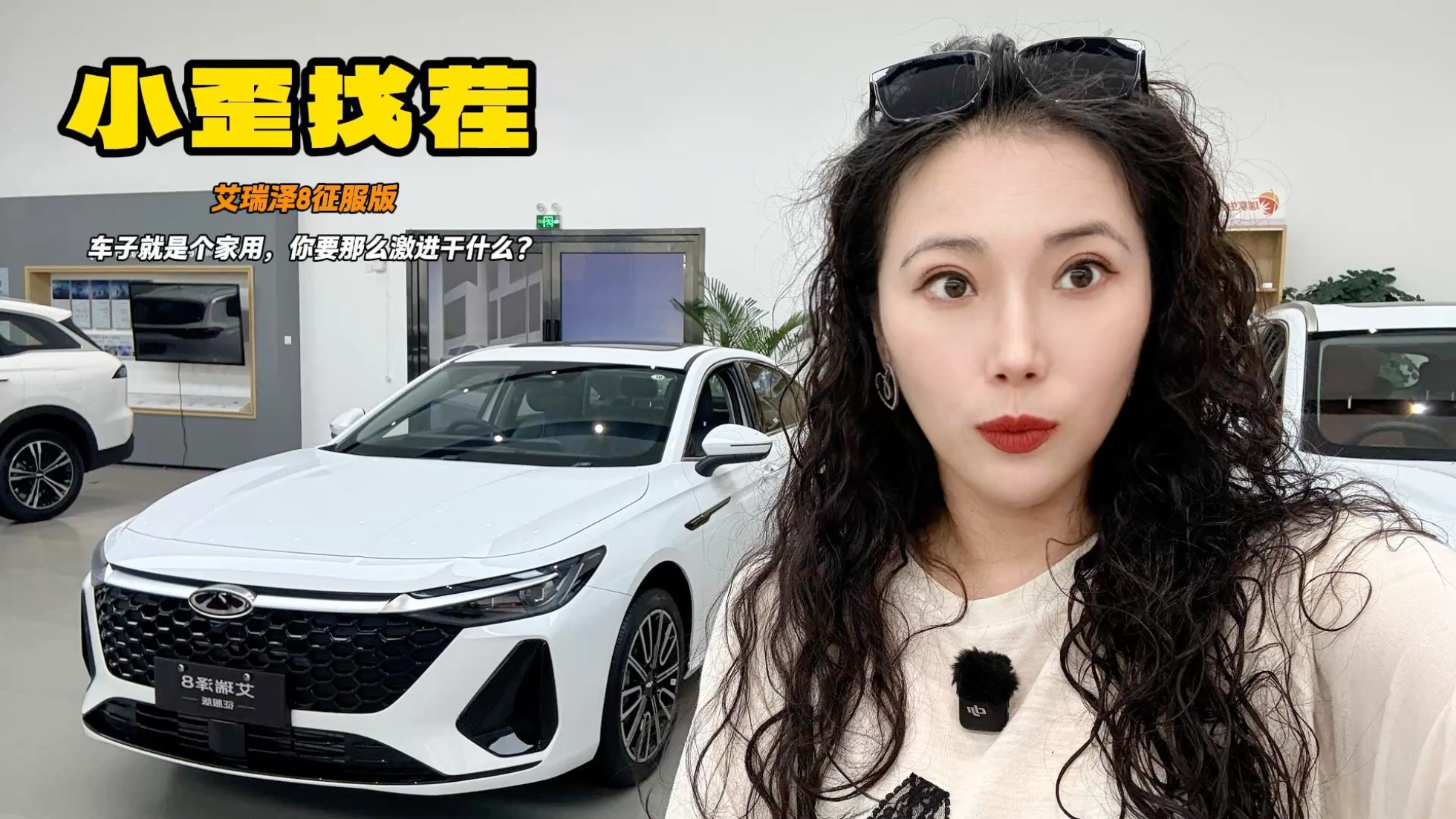 小歪找茬 十万出 A+家轿 艾瑞泽8那1...